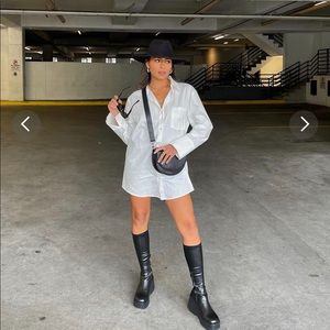 Steve Madden Platform Boots. NEVER WORN!!